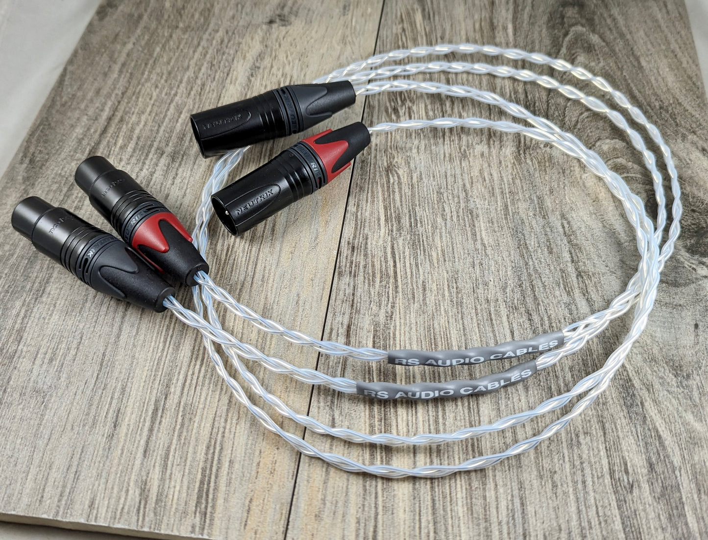 Solid Silver Balanced Interconnects with XLR Plugs