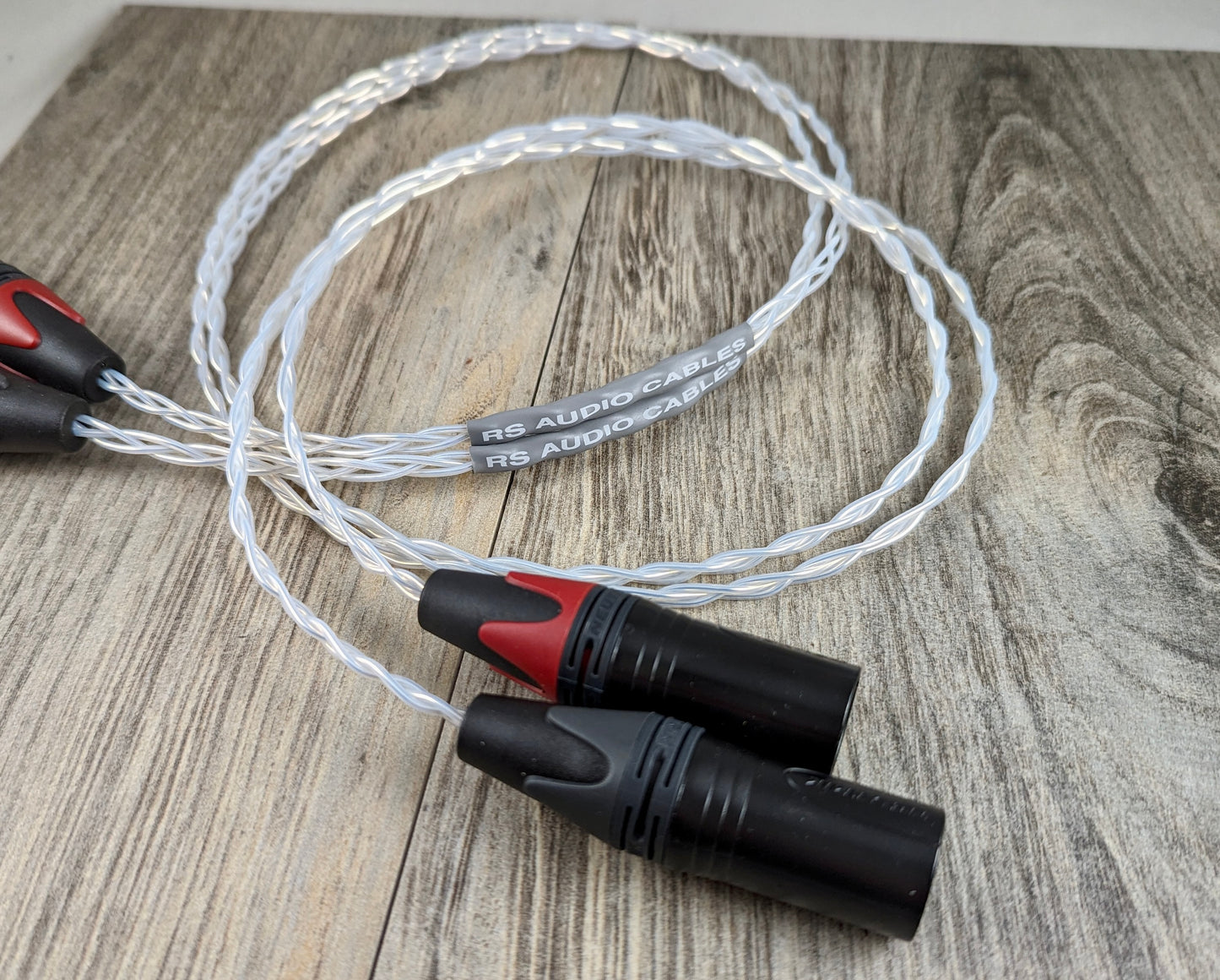 Solid Silver Balanced Interconnects with XLR Plugs